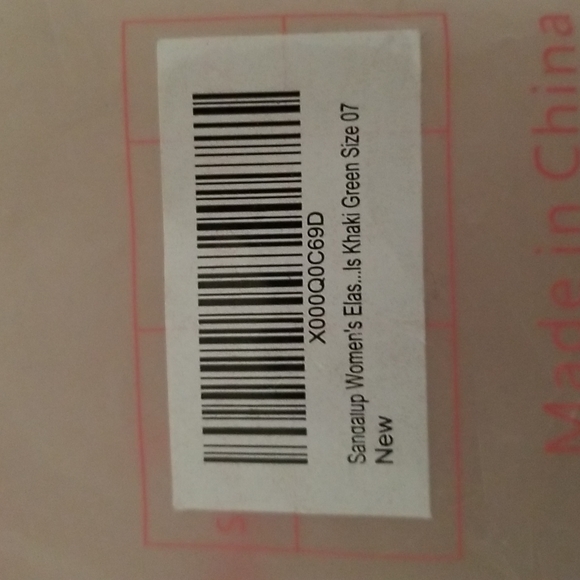 💥3 for $10💥 Sandal Up Khaki Green Sandal Flats - Picture 14 of 15